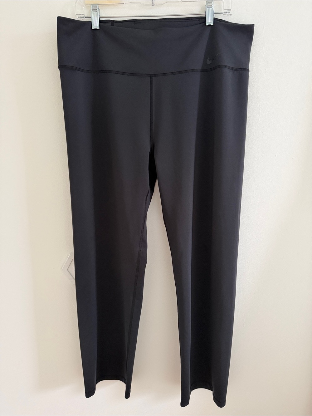 Nike Dri-Fit Black High-Rise Yoga Pants Gym Athletic Workout Pants